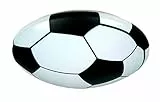Niermann Standby Deckenleuchte Fußball, mit stoßfester Abdeckung, Ø 36cm, E27, Kinderzimmer, Kinderzimmerlampe, Fußballlampe, Deckenlampe Soccer, Jugendzimmer