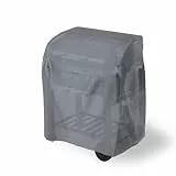 tepro Universal Abdeckhaube für Grillwagen, Klein, Wetterfest, Wasserabweisend, mit UV-Beschichtung, aus strapazierfähigem Polyester, Maße ca. 104,1 x 48,3 x 101,6 cm, Anthrazit