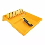 Hardy Working Tools Farbroller-Set 25 cm, Farbwalze mit Steckbügel 2K und Farbwanne, Malerwalze Hardstar Ø 48 mm mit Ersatzbügel und Malerwanne, Malerrolle mit Duo-System und Farbroller-Bügel 2K