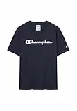 Champion Herren Legacy Man-Big Logo T-Shirt, Blau (Bs501), L