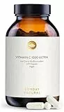SUNDAY NATURAL® Vitamin C hochdosiert - PureWay® – 240 Kapseln - 1000mg Vitamin C Komplex pro Kapsel - Laborgeprüft, vegan, ohne weitere Zusätze