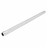 Duokon Edelstahl Rohrverschraubung mit Außengewinde G3/4 männlich, 50 cm, 1 Stück, Silber, für Gas, Wasser, Sanitär, Hardware