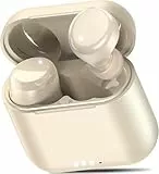 TOZO T6 Mini Bluetooth Kopfhörer 5,3 Kopfhörer Kabellos Bluetooth, 50 Std Tiefer Bass In Ear Ohrhörer mit Ladeetui, APP Steuerung, IPX8 Wasserdicht, ENC Noise Cancelling Kopfhörer - Champagner