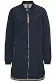 camel active Damen Mantel aus recyceltem Polyester Navy, womenswear-38