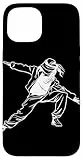 B-Girl Line Art B-Boy Hip-Hop-Tanz Hülle für iPhone 15