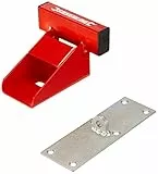 Silverline 538487 Robuste Garagentor-Sicherung, rot