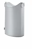 blomus -FRISCO- Wäschesammler Grau, 65 Liter, mit zwei praktischen Tragegriffen, hochwertige Kunstfaser, trendiges Design, moderner Wäschekorb (H / B / T: 70 x 45 x 28 cm, Farbe: Grau, 65387)