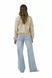 KAFFE Damen Jacke Kalea Damen Jacke Bomberjacke Leichte Sommerjacke Kurz Pilotenjacke Reißverschluss Dünne Übergangsjacke Damenjacke Frühlingsjacke Lange Ärmel 42, Feather Gray