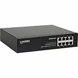 LANCOM 61430 GS-1108P, Unmanaged Gigabit Ethernet Switch, 8x GE POE Port nach IEEE 802.3af/at