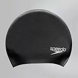 Speedo Unisex Badekappe für Lange Haare | Badekappe | Ziepfrei | Einfaches Aufsetzen Black One Size
