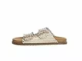 Salamander Damen Miria Flacher Slipper, Beige, 39 EU