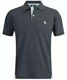 ZITY Poloshirt Herren Kurzarm Atmungsaktiv Golf Tennis T-Shirt Business Polohemd für Freizeit