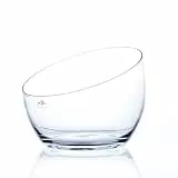 Sandra Rich Glasschale BEXA mit schrägem Rand D. 28cm H. 22,5cm rund