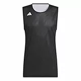 adidas Men's M Everyday PRO Bball Jersey, Black/White, M
