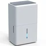 Newentor Luftentfeuchter Elektrisch 30L, Raumentfeuchter Elektrisch Leise 40dB, Entfeuchter Elektrisch Keller bis zu 245m³/90m², Mit 10 J. Gar., Ablaufschlauch, Abnehmbarem Filter, Timer