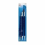 Prym 610190 Wende-Set zum Wenden von Stoffschläuchen, 3-teilig – Kunststoff & Holz, für Tunnelbreiten 9,5–25 mm, violett – ideal für DIY & Textilprojekte, Nähzubehör für Anfänger & Profis