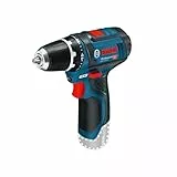 Bosch Professional 12V System Akku Bohrschrauber GSR 12V-15 (ohne Akku/ Ladegerät)