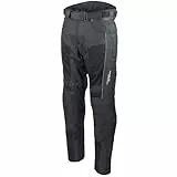Roleff Racewear Motorradhose Textil/Mesh, Schwarz, Größe L