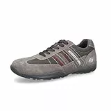 Dockers by Gerli Herren Low-Top Sneaker, Männer Halbschuhe,Wechselfußbett,Freizeitschuhe,Turnschuhe,Laufschuhe,schnürer,Asphalt,42 EU