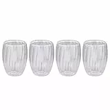 BUTLERS Trinkglas HOT & COLD 4er-Set