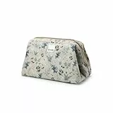 Elodie Details Zip&Go aus Baumwolle mit Breite Öffnung - Große Wickeltasche für Babyutensilien, Stilltäschchen, Kosmetiktasche, Waschtasche, Kulturbeutel, Tragbare Reisetasche - Fairytale Forest