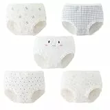Yearning life Höschen für Mädchen, Shorts für Mädchen, Baumwollmischung Mädchenunterwäsche 122-170 (5er-Pack) (DE/NL/SE/PL, Numerisch, 134, 140, Regular, Gemischte Farben1)