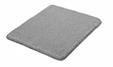 Kleine Wolke Badteppich Relax, Polyacryl, Grau