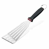 Bratenwender Presist Flexibler Schlitzwender – Edelstahl Spachtel zum Wenden und Servieren – Tolles Grill Zubehör – Grillspachtel ideal als Pfannenwender, Fischwender oder Grillwender