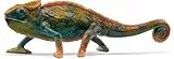 SCHLEICH WILD Life | Chamäleon 14858 | detailgetreue Tierfigur mit Farbwechsel | Zoo Spielzeug | tolles Geschenk für Jungen und Mädchen | Deko für Geburtstag | Spielfigur ab 3 Jahren | 10 x 3 x 5 cm
