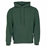 Fruit of the Loom Classic Kapuzen-Sweat + GRATIS MyShirt Stoffbeutel, Farbe:flaschengrün,Größe:L