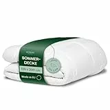 WENDRE Sommerdecke 135x200 cm – Leichte 150 GSM Bettdecke für den Sommer – Atmungsaktive Mikrofaser Steppdecke – Oeko-TEX Zertifiziert – Allergikergeeignet – Made in EU – Waschbar