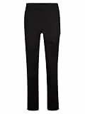 Ziener Herren NEBIL-Z Soft-Shell, Aktivhose | Winddichte Vorderseite, elatische Rückseite, Black, 58