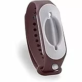 Cleanbrace Desinfektionsarmband 8er-Pack (Weinrot) | Handdesinfektion für unterwegs | inklusive Refiller