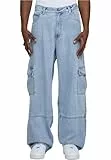 Southpole Cargo Denim Pants middeepblue, 31