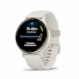 Garmin Vivoactive 5 42mm - GPS-Smartwatch mit 1,2' AMOLED Touchdisplay, bis zu 11 Tage Akkulaufzeit, Fitness- und Gesundheitsfunktionen, 30+ Sport-Apps, Musik, GarminPay