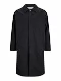 JACK & JONES Herren JORSANTORINI MAC Coat Mantel, Black, M