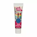 FunCakes Food Colour Gel Royal Blue: Hochkonzentrierte Lebensmittelfarbe für Teig, Sahne, Fondant, Marzipan. Einfache Dosierung. Einzelne Tropfen, um lebendige Farben zu erzeugen. Halal. 30 g.