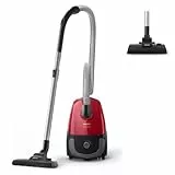 Philips Series 2000 Staubsauger mit Beutel – 900-W-Staubsauger mit Allergiefilter, 9 m Aktionsradius (FC8243/09)
