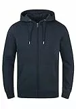 !Solid SDBerti Zip-Hood Herren Sweatjacke Kapuzenjacke Hoodie mit Kapuze Reißverschluss Kängurutasche Baumwollmischung Regular fit, Größe:XL, Farbe:Insignia Blue (1991)