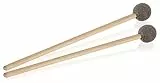 Classic Cantabile MG2220F Glockenspielschlägel Paar - Runder Kopf - Stiel aus Ahorn - Gesamtlänge: 22 cm - Kopfdurchmesser: 20 mm - Für viele Orff- und Percussioninstrumente geeignet