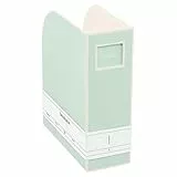 Semikolon 364108 Stehsammler A4 - Zeitschriften-Sammler, Dokumenten-Ordner, Format 10,5 x 26 x 31 cm - moss pastell-grün