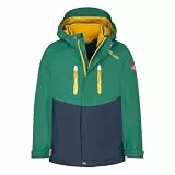 Trollkids Kids Bryggen 3in1 Jacket 140, Jungle Green