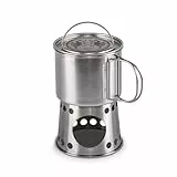 Petromax Kochbecher 2 in 1 Kochstelle und Becher mit klappbaren Griffen