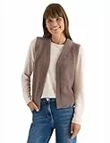 CECIL Offene Federgarn Weste Chocolate Mousse Melange XXL