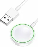 Magnetische Ladestation für Apple Watch, Kabelloses Ladepad kompatibel mit Apple Watch Series 11/10/9/8/7/6/5/4/3/SE/Ultra -weiß