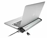 Kensington K64453WW Laptop-Locking Station 2.0 mit MicroSaver 2.0 für Apple MacBooks und ultraflache Notebooks Silber/Schwarz