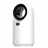 Cecotec Low Consumption Heater Ready Warm 8200 Bladeless Power 1500 W, Fernbedienung, LED-Bildschirm, Touch-Steuerung, 3 Modi, 60º-Oszillation, Timer, dreifaches Sicherheitssystem