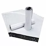 100 Stück Versandbeutel Plastik Versandtaschen, 25 x 35cm Verpackungstüten Versandtaschen Kleidung, Selbstklebend und Blickdicht, Wasser, Staubdichte