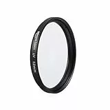 Amazon Basics 52 mm Runder UV-Schutzfilter für klarere Bilder, Schützt vor Staub, Schmutz und Kratzern