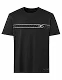 VAUDE Men's Cyclist T-Shirt V, leichtes und trendiges T-Shirt, Black/Black, L